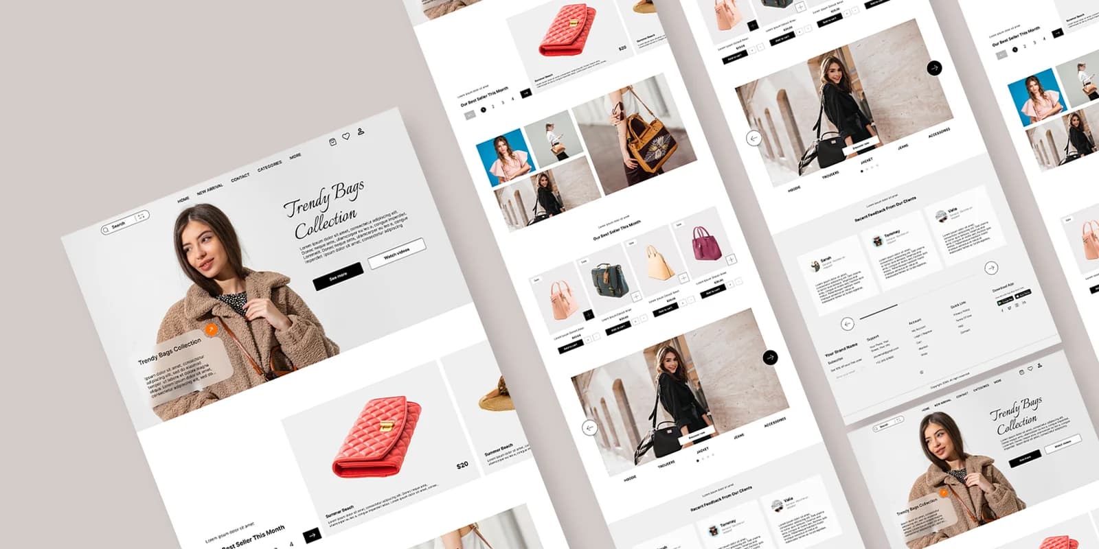 A fashion brand paying 15% rent to someone else's platform